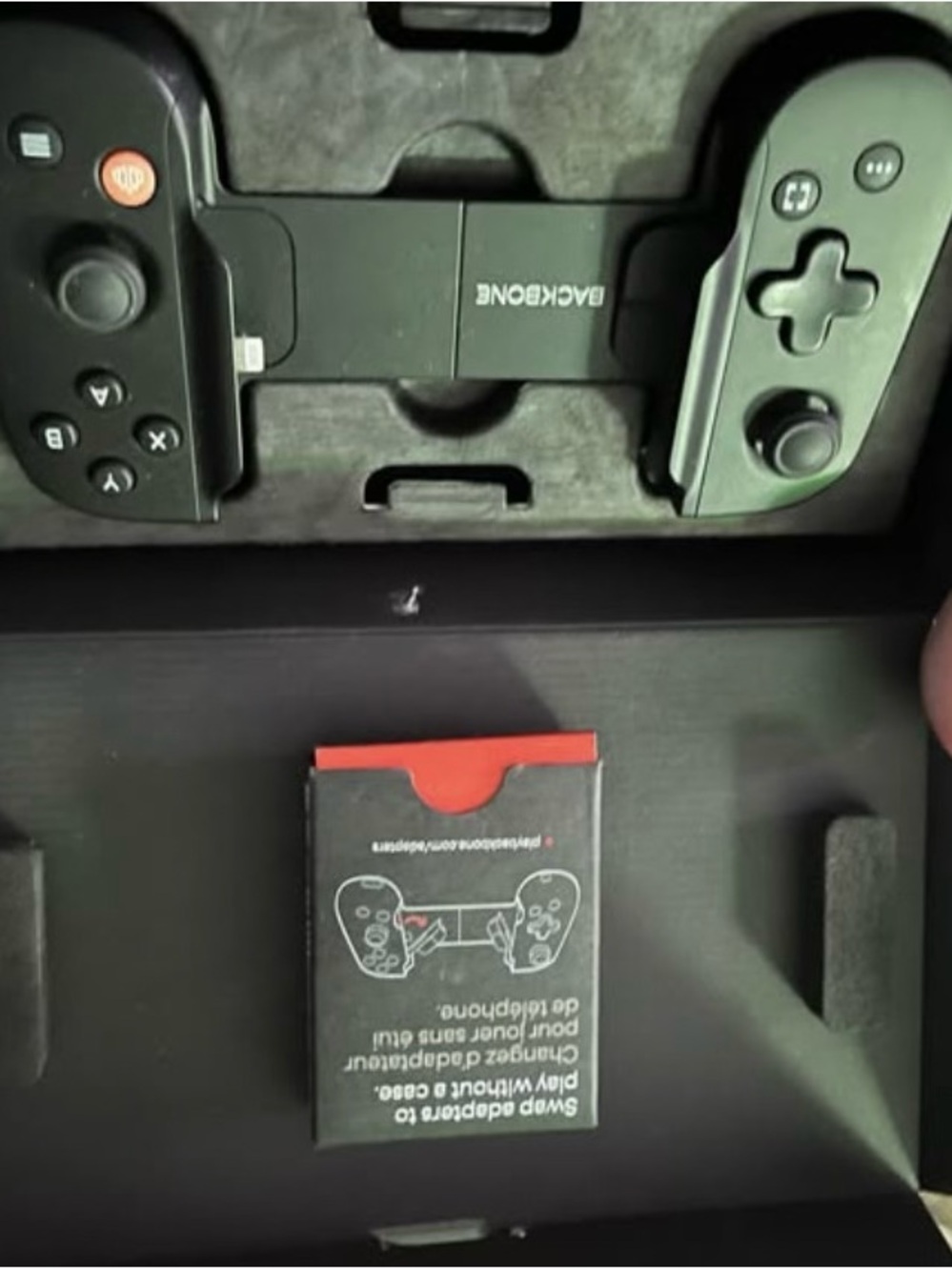 Backbone Black Mobile Gaming Controller Adapter - Expand Play